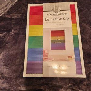 COLORFUL LETTER BOARD